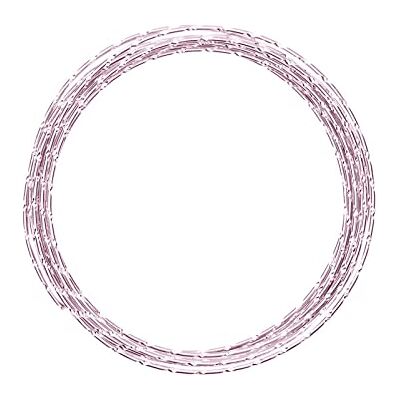 Creative Aluminiumdraad Diamant 5 m x 2 mm Rose (Roze) Flexibel Alu Draad met Diamond Cut voor Sieraden Maken, Hobby en Knutselen Creative Aluminiumdraad Diamant 5 m x 2 mm Rose (Roze) Flexibel Alu Draad met Diamond Cut voor Sieraden Maken, Hobby en Knutselen