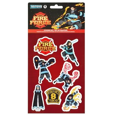 SD toys USA FIRE Force Stickers Set SD toys USA FIRE Force Stickers Set