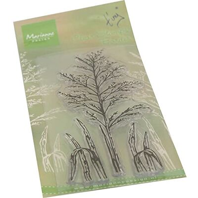 Marianne Design Duidelijk, Tiny's grens-Indisch gras, voor het stempelen van kaarten maken Kunst en Ambachten, één grootte Marianne Design Duidelijk, Tiny's grens-Indisch gras, voor het stempelen van kaarten maken Kunst en Ambachten, één grootte