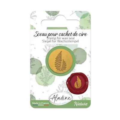 Aladine Varenszegel voor wasafdichting – van messing – embosser waxpistool – voor carterie, creatieve hobby's – 70230 Aladine Varenszegel voor wasafdichting – van messing – embosser waxpistool – voor carterie, creatieve hobby's – 70230