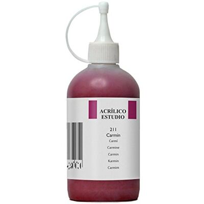 Lienzos Levante Lizos Levante 0120522211 Studio acrylverf, 250 ml container, kleur 211 karmijn Lienzos Levante Lizos Levante 0120522211 Studio acrylverf, 250 ml container, kleur 211 karmijn