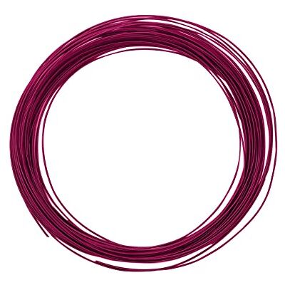 Creative Aluminiumdraad 15 m x 0,8 mm Strong Pink (Roze) Flexibel Alu Draad voor Sieraden Maken, Hobby en Knutselen Creative Aluminiumdraad 15 m x 0,8 mm Strong Pink (Roze) Flexibel Alu Draad voor Sieraden Maken, Hobby en Knutselen
