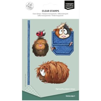 Creative Clear Stamp Cavia's, Lieveheersbeestje en Broekzak 8 Fotopolymeer Stempels voor DIY, Kaarten Maken, Scrapbooking, en Bullet Journaling Gebruik met Acryl Stempelblok of Stempelhulp Creative Clear Stamp Cavia's, Lieveheersbeestje en Broekzak 8 Fotopolymeer Stempels voor DIY, Kaarten Maken, Scrapbooking, en Bullet Journaling Gebruik met Acryl Stempelblok of Stempelhulp