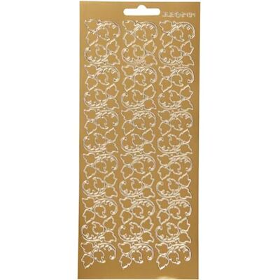 Creativ Stickers, goud, one size Creativ Stickers, goud, one size