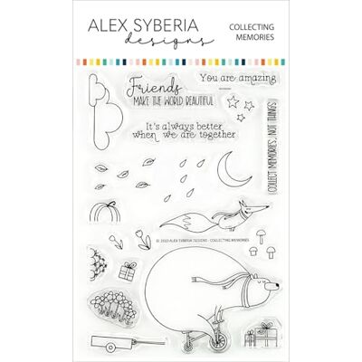Alex Syberia Designs Het verzamelen van herinneringen stempel Set Alex Syberia Designs Het verzamelen van herinneringen stempel Set
