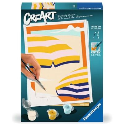 Ravensburger CreArt Schilderij volgens Numbers 23900 Sunny Times vanaf 12 jaar Ravensburger CreArt Schilderij volgens Numbers 23900 Sunny Times vanaf 12 jaar