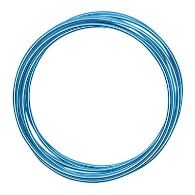 Creative Aluminiumdraad 3 m x 3 mm Turquoise (Blauw) Flexibel Alu Draad voor Sieraden Maken, Hobby en Knutselen Creative Aluminiumdraad 3 m x 3 mm Turquoise (Blauw) Flexibel Alu Draad voor Sieraden Maken, Hobby en Knutselen
