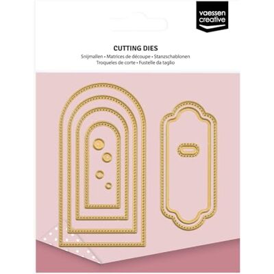 Creative Snij- en Embossingmallen Ronde Banners & Etiketten 11 Cutting Dies van 2 x 5 cm tot 5 x 9,5 cm Kaarten Maken, Scrapbooking, Knutselen, DIY voor Mini Snij- en Embossingmachines Creative Snij- en Embossingmallen Ronde Banners & Etiketten 11 Cutting Dies van 2 x 5 cm tot 5 x 9,5 cm Kaarten Maken, Scrapbooking, Knutselen, DIY voor Mini Snij- en Embossingmachines