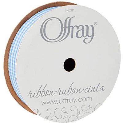 Offray Microcheck Craft Ribbon Offray Microcheck Craft Ribbon