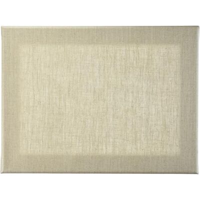Honsell 18340 spieraam natuurlijk, 100% zuiver linnen, met gesloten weefselstructuur, ca. 30 x 40 cm, aan de achterkant op lijstprofiel van grenenhout geniet, beige Honsell 18340 spieraam natuurlijk, 100% zuiver linnen, met gesloten weefselstructuur, ca. 30 x 40 cm, aan de achterkant op lijstprofiel van grenenhout geniet, beige