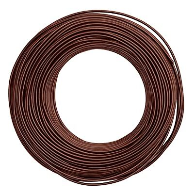 Creative Aluminiumdraad 37 m x 2,5 mm Chocolate (Bruin) Flexibel Alu Draad voor Sieraden Maken, Hobby en Knutselen Creative Aluminiumdraad 37 m x 2,5 mm Chocolate (Bruin) Flexibel Alu Draad voor Sieraden Maken, Hobby en Knutselen