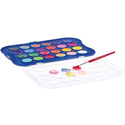 Giotto 352400 palet 24 stuk(s) Multi kleuren op waterbasis Giotto 352400 palet 24 stuk(s) Multi kleuren op waterbasis