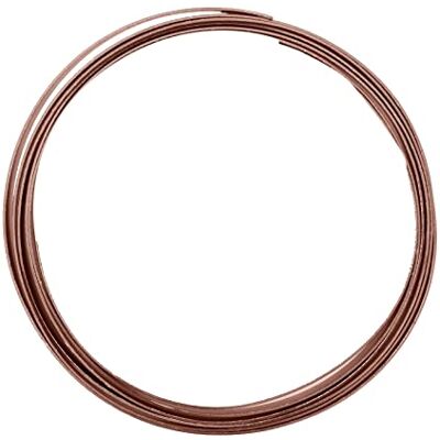 Creative Aluminiumdraad Plat 2,5 m x 1 mm x 1 cm Chocolat (Bruin) Flexibel Alu Draad voor Sieraden Maken, Hobby en Knutselen Creative Aluminiumdraad Plat 2,5 m x 1 mm x 1 cm Chocolat (Bruin) Flexibel Alu Draad voor Sieraden Maken, Hobby en Knutselen