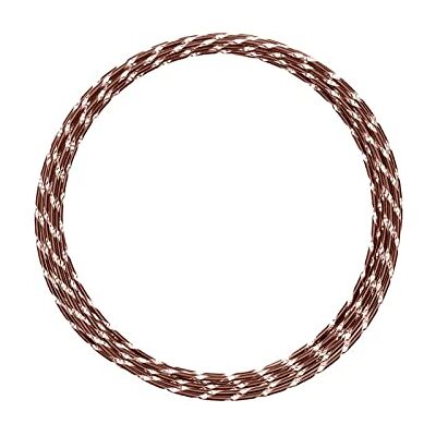 Creative Aluminiumdraad Diamant 5 m x 2 mm Chocolat (Bruin) Flexibel Alu Draad met Diamond Cut voor Sieraden Maken, Hobby en Knutselen Creative Aluminiumdraad Diamant 5 m x 2 mm Chocolat (Bruin) Flexibel Alu Draad met Diamond Cut voor Sieraden Maken, Hobby en Knutselen