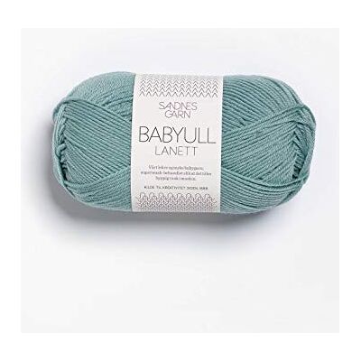 Sandnes Garn Babyull Lanett 6841 stovet Aqua Sandnes Garn Babyull Lanett 6841 stovet Aqua