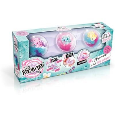 Canal Toys So Bomb DIY Kit voor het maken van 3 bruisballen Aromatherapie Bath 3 Pack-BBD 039, meerkleurig Canal Toys So Bomb DIY Kit voor het maken van 3 bruisballen Aromatherapie Bath 3 Pack-BBD 039, meerkleurig