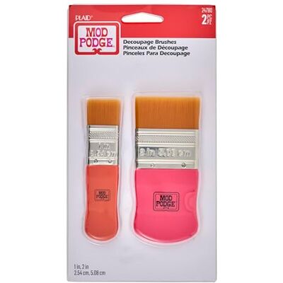 Mod Podge Borstelset 1" 2/Pkg, meerkleurig, 22,86 x 12,06 x 1,16 cm Mod Podge Borstelset 1" 2/Pkg, meerkleurig, 22,86 x 12,06 x 1,16 cm