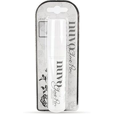Nuvo Tonic Studios Platte Lijmpen Groot 45 g Hobbylijm op Waterbasis met Viltpunt voor Grote Vlakken & Gedetailleerde Ontwerpen Papier, Cardstock en Foam Uitwasbaar, Droogt Transparant Nuvo Tonic Studios Platte Lijmpen Groot 45 g Hobbylijm op Waterbasis met Viltpunt voor Grote Vlakken & Gedetailleerde Ontwerpen Papier, Cardstock en Foam Uitwasbaar, Droogt Transparant