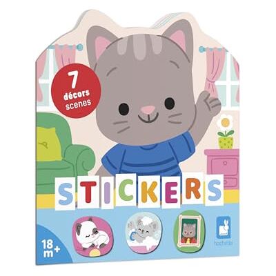 Janod stickerboek huis stickers voor kleine handjes en creativiteit Janod stickerboek huis stickers voor kleine handjes en creativiteit