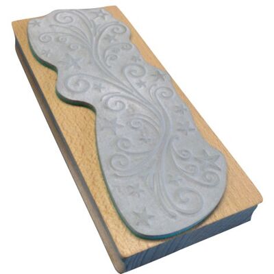 Petra's Bastel News Petra's Knutsel-News stempel Sterrenranken groot Afmeting: ca. 6 x 16 cm, hout, 16 cm Petra's Bastel News Petra's Knutsel-News stempel Sterrenranken groot Afmeting: ca. 6 x 16 cm, hout, 16 cm