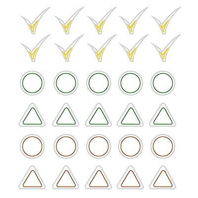 Dailylike Sticker papier Vignetten Point Line 02 op vellen diameter 8,5 mm 4 vellen Dailylike Sticker papier Vignetten Point Line 02 op vellen diameter 8,5 mm 4 vellen