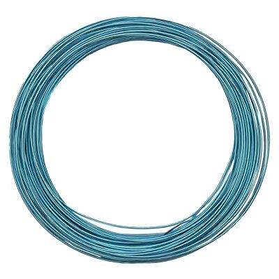Creative Aluminiumdraad 0,8mm 15m turkoois, Creative Aluminiumdraad 0,8mm 15m turkoois,