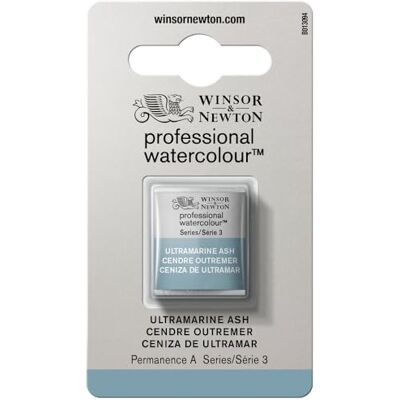 Winsor & Newton 0101424 Professional Watercolour Ultramarine Ash, 1/2 nap aquarelverf, levendige kleuren in kunstenaarskwaliteit, hoge kleurglans en helderheid, lichtecht Winsor & Newton 0101424 Professional Watercolour Ultramarine Ash, 1/2 nap aquarelverf, levendige kleuren in kunstenaarskwaliteit, hoge kleurglans en helderheid, lichtecht