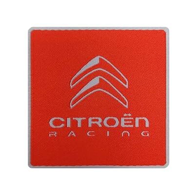 4R Quattroerre.it Citroen Racing Patch, officiële patch, rood, 60 mm 4R Quattroerre.it Citroen Racing Patch, officiële patch, rood, 60 mm