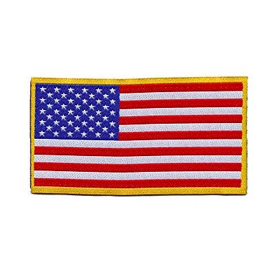 4R Quattroerre.it 14503 zelfklevende patch voor stof, Amerikaanse vlag 4R Quattroerre.it 14503 zelfklevende patch voor stof, Amerikaanse vlag