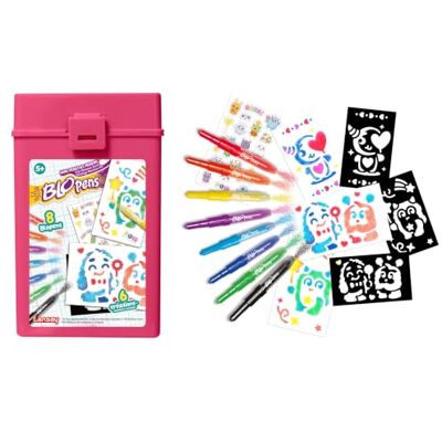 Lansay Blopens Ton Schattige Monsters Knutselset Vanaf 5 Jaar Blaasstiften Herbruikbare Sjablonen en Stickers Inbegrepen Reliëf en Fantasie in Eén Beweging Zonder Enig Scherm Lansay Blopens Ton Schattige Monsters Knutselset Vanaf 5 Jaar Blaasstiften Herbruikbare Sjablonen en Stickers Inbegrepen Reliëf en Fantasie in Eén Beweging Zonder Enig Scherm