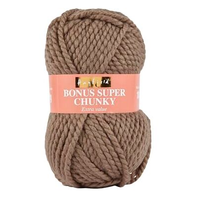 Sirdar Hayfield Bonus Super Chunky, Fawn (571), 100g, F032-0571 Sirdar Hayfield Bonus Super Chunky, Fawn (571), 100g, F032-0571