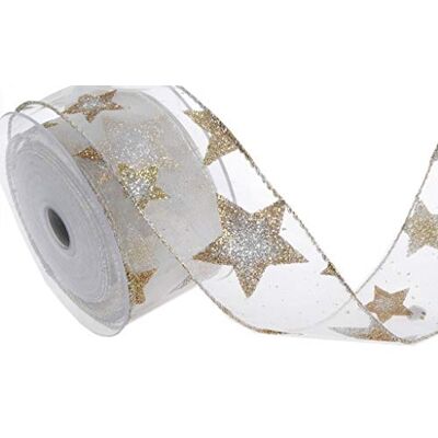 Deko und Band Glitzerband goud 50mm 10m 8280 21 (€ 1,75 / m) Deko und Band Glitzerband goud 50mm 10m 8280 21 (€ 1,75 / m)