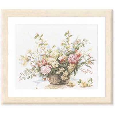 Lanarte Kruissteekset - Veelkleurig - 49x39cm Lanarte Kruissteekset - Veelkleurig - 49x39cm