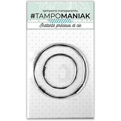 Tampomaniak Stempel, transparant, klein Tampomaniak Stempel, transparant, klein