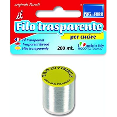 PARODI - 200M701 - Transparant - 200 m - Naaldendraad PARODI - 200M701 - Transparant - 200 m - Naaldendraad
