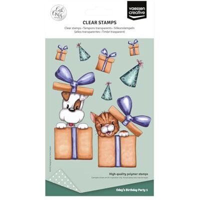 Creative Siliconen Stempels Hond, Kat & Feestartikelen 10 Clear Stamps DIY, Kaarten Maken, Scrapbooking en Bullet Journaling Gebruik met Acryl Stempelblok of Stempelhulp Creative Siliconen Stempels Hond, Kat & Feestartikelen 10 Clear Stamps DIY, Kaarten Maken, Scrapbooking en Bullet Journaling Gebruik met Acryl Stempelblok of Stempelhulp