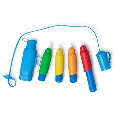 Melissa & Doug Water Wow Pennen – 4 stiften om te schilderen met water, spuitfles, dop met koord om op te hangen Melissa & Doug Water Wow Pennen – 4 stiften om te schilderen met water, spuitfles, dop met koord om op te hangen