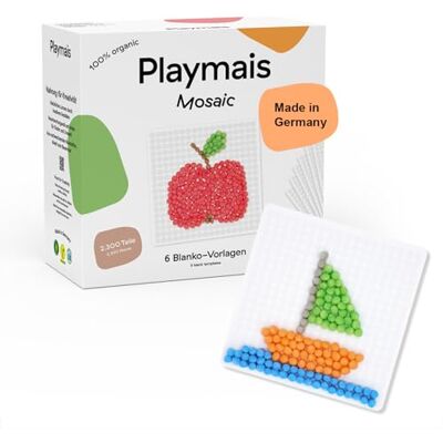 Playmais MOSAIC CREATIVE LARGE 2300 Mosaic, 6 kaarten Playmais MOSAIC CREATIVE LARGE 2300 Mosaic, 6 kaarten
