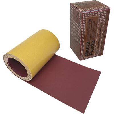 MastaPlasta Originele zelfklevende lederen reparatiepatchtape rood, 150 x 10 cm, onmiddellijke bekleding kwaliteit kras- en scheurreparatie op rol voor banken, auto-interieurs, tassen, vinyl en MastaPlasta Originele zelfklevende lederen reparatiepatchtape rood, 150 x 10 cm, onmiddellijke bekleding kwaliteit kras- en scheurreparatie op rol voor banken, auto-interieurs, tassen, vinyl en