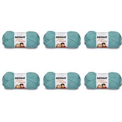 Bernat PO2433 Softee Chunky, groen Seagreen, 10 x 3 x 16 inch Bernat PO2433 Softee Chunky, groen Seagreen, 10 x 3 x 16 inch