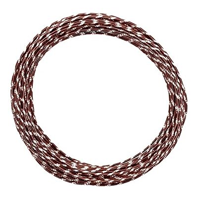 Creative Aluminiumdraad Diamant 30 m x 2 mm Chocolate Mat (Bruin) Flexibel Alu Draad met Diamond Cut voor Sieraden Maken, Hobby en Knutselen Creative Aluminiumdraad Diamant 30 m x 2 mm Chocolate Mat (Bruin) Flexibel Alu Draad met Diamond Cut voor Sieraden Maken, Hobby en Knutselen
