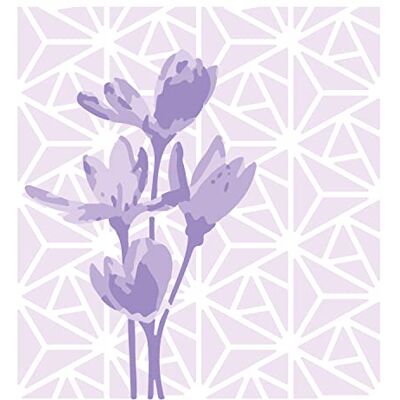 Sizzix Geo Flowers Meerdere lagen sjabloon - stencil Sizzix Geo Flowers Meerdere lagen sjabloon - stencil