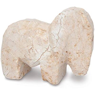 Honsell 79424 speksteen lege olifant, kant-en-klare figuur van speksteen, ca. 10 cm groot, om te bewerken met rasp en vijl, ideaal ook voor kinderen Honsell 79424 speksteen lege olifant, kant-en-klare figuur van speksteen, ca. 10 cm groot, om te bewerken met rasp en vijl, ideaal ook voor kinderen