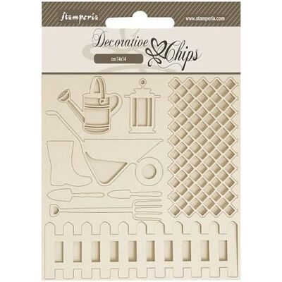 Stamperia Decoratieve chips voor scrapbooking, albums, kaarten maken, bullet journal en meer, gereedschap, lasergesneden kaartvormen, gemakkelijk te lijmen, perfect voor hobby's, ambachten en Stamperia Decoratieve chips voor scrapbooking, albums, kaarten maken, bullet journal en meer, gereedschap, lasergesneden kaartvormen, gemakkelijk te lijmen, perfect voor hobby's, ambachten en