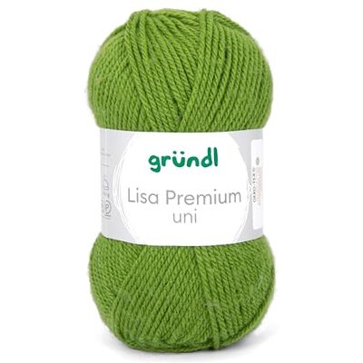 Gründl Grundl Garen, Acryl, Mei Groen, 50g Gründl Grundl Garen, Acryl, Mei Groen, 50g