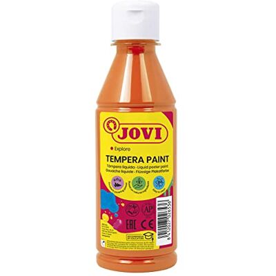 Jovi Vloeibare Oranje 250ml - Tempera Waterbasis Jovi Vloeibare Oranje 250ml - Tempera Waterbasis