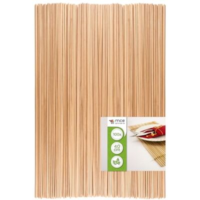 MCE-Commerce Houten stokken rond, van natuurlijk beukenhout, Ø 3 mm, lengte 40 cm, 100 stuks, voor knutselen, modelbouw, doe-het-zelf handwerk MCE-Commerce Houten stokken rond, van natuurlijk beukenhout, Ø 3 mm, lengte 40 cm, 100 stuks, voor knutselen, modelbouw, doe-het-zelf handwerk