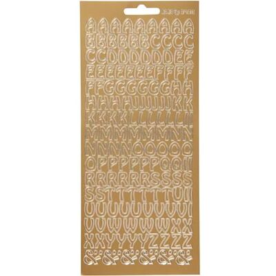 Creativ Stickers, goud, one size Creativ Stickers, goud, one size