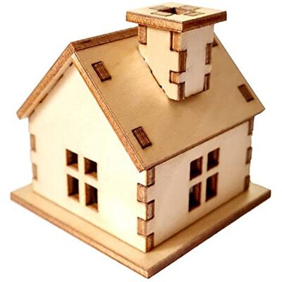 HESS SINCE 1990 Hess Holzspielzeug 14101 Handwerkset rokerij 15 stuks, van berkenhout in elkaar te zetten, decoratie voor advent en kersttijd uit het Erzgebirge HESS SINCE 1990 Hess Holzspielzeug 14101 Handwerkset rokerij 15 stuks, van berkenhout in elkaar te zetten, decoratie voor advent en kersttijd uit het Erzgebirge
