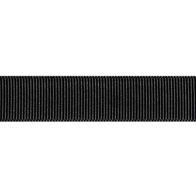 Prym 26mm Geribbelde polyesterband - Zwart - Per meter Prym 26mm Geribbelde polyesterband - Zwart - Per meter